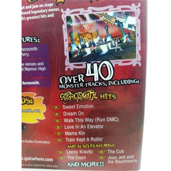 TESTED! Wii Guitar Hero Gibson Les Paul White Wireless Guitar w/ Strap & Game - Picture 9 of 10